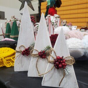 Homemade Wooden trees